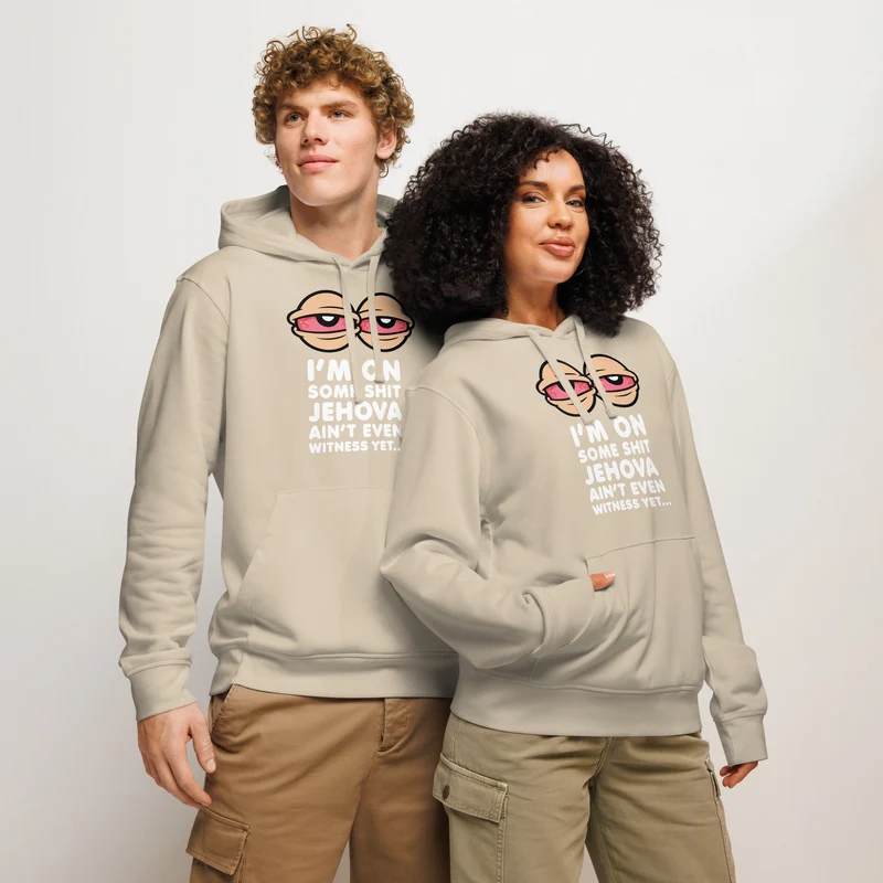 Jehova Shih Unisex Bio-Hoodie - Mittelschwer