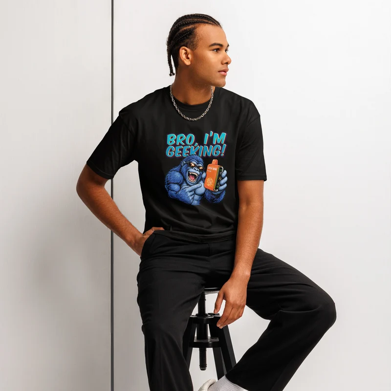 Bro, I'm Geeking Herren-T-Shirt