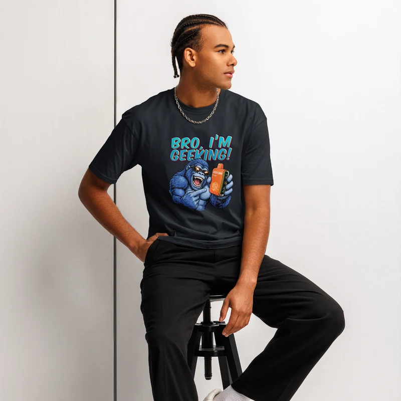 Bro, I'm Geeking Herren-T-Shirt