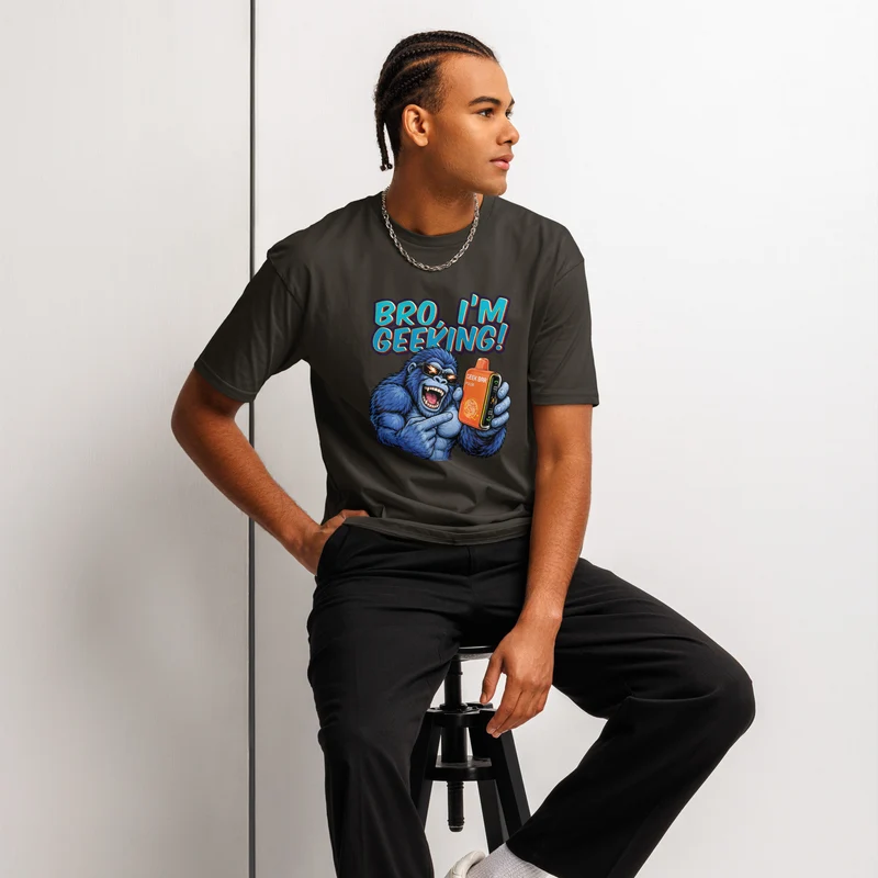 Bro, I'm Geeking Herren-T-Shirt