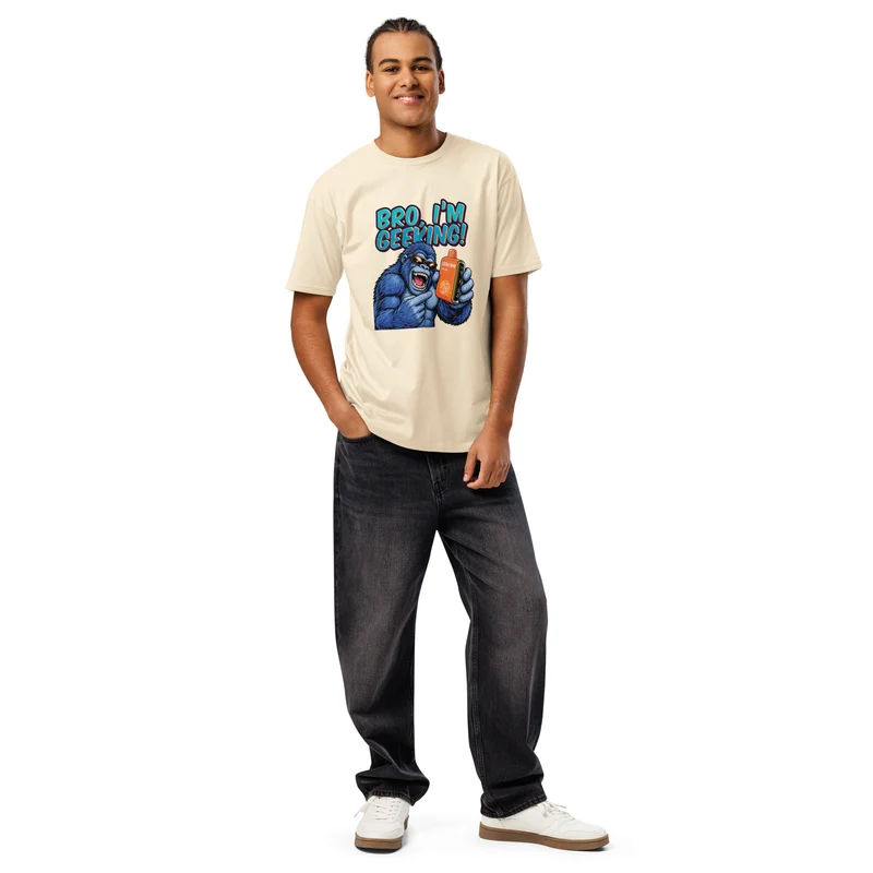 Bro, I'm Geeking Herren-T-Shirt