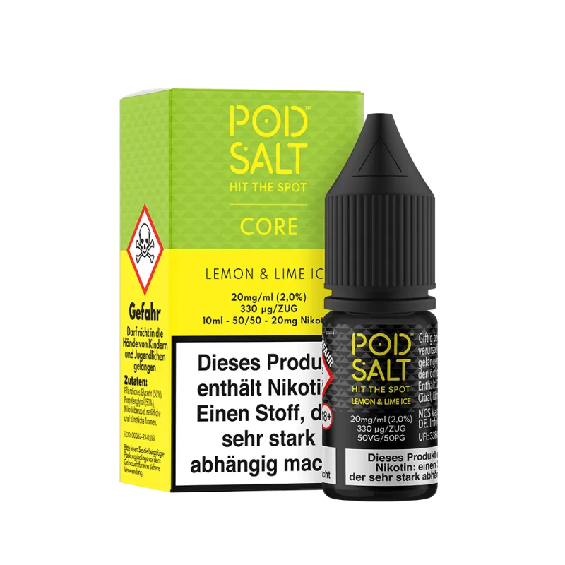 Pod Salt Lemon Lime Ice 20mg/ml - 10ml