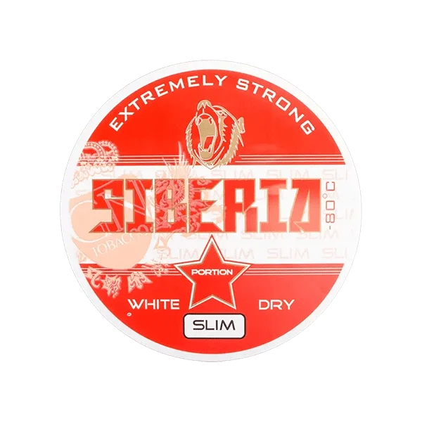 Siberia -80 Degrees White Dry Slim 28MG