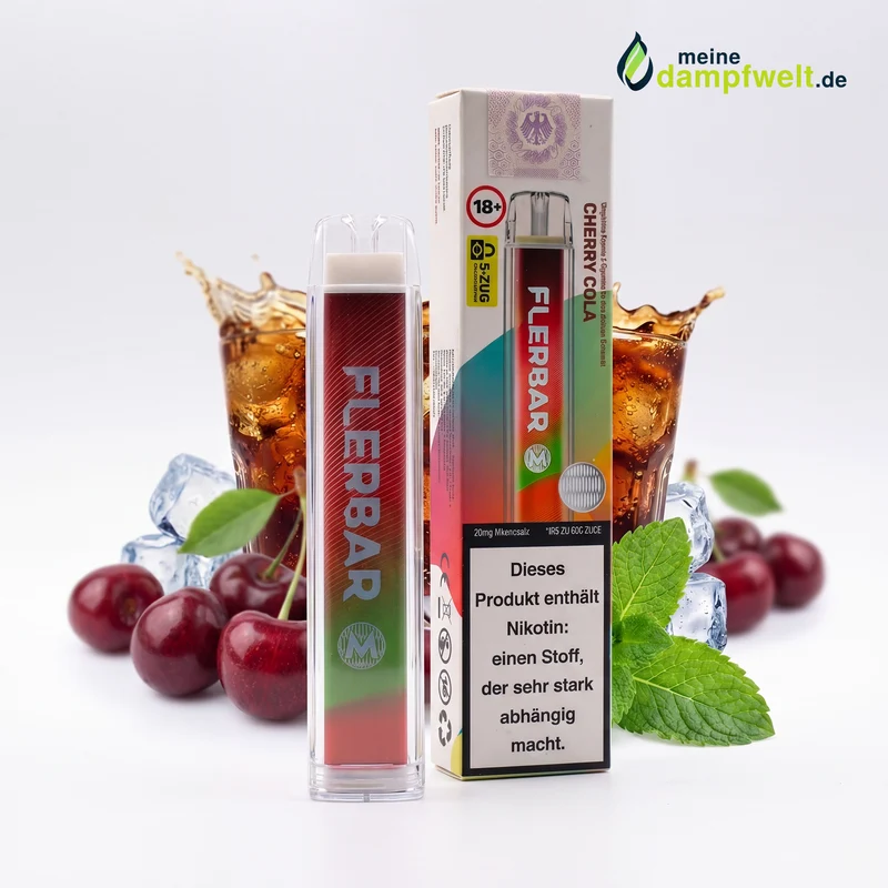 Flerbar Liquid - Nikotinsalz Liquid - Cherry Cola