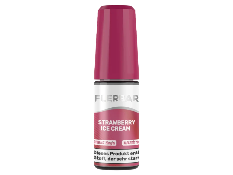 Flerbar Liquid - Nikotinsalz Liquid - Strawberry Ice Cream