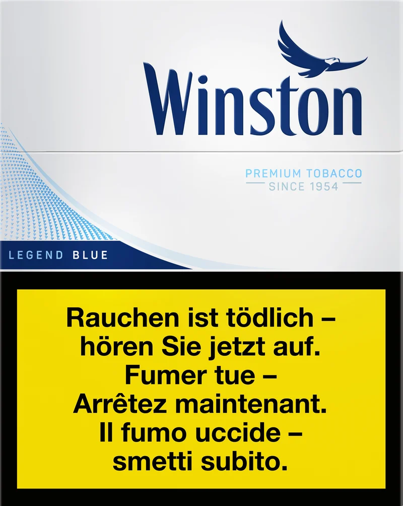 Winston Legend Blue Big Pack 25 Cigarettes