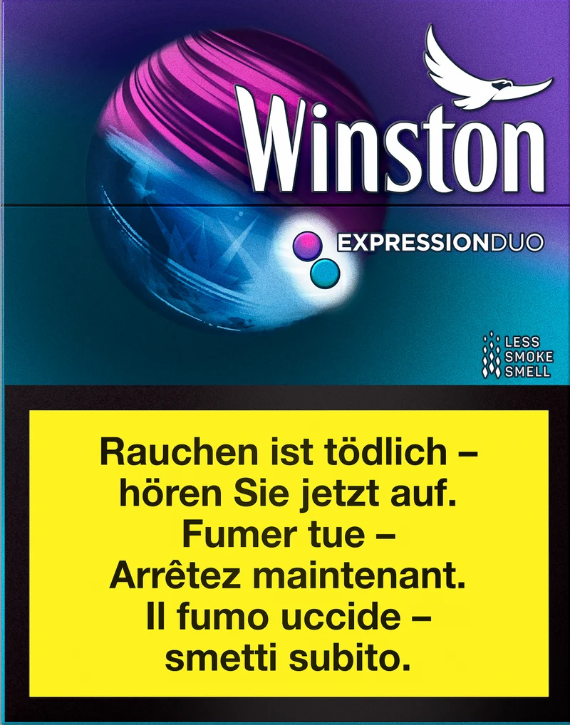 Winston Expression Duo Big Pack 25 Cigarettes