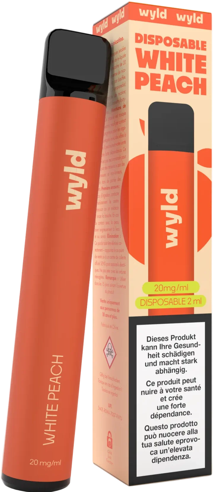 wyld White Peach 2ml