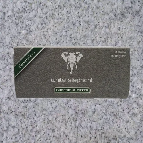 White Elephant 9mm Filters- Supermix - Box of 10
