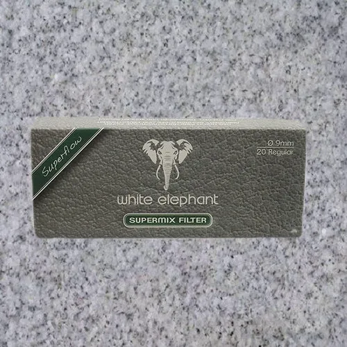 White Elephant 9mm Filters- Supermix - Box of 20