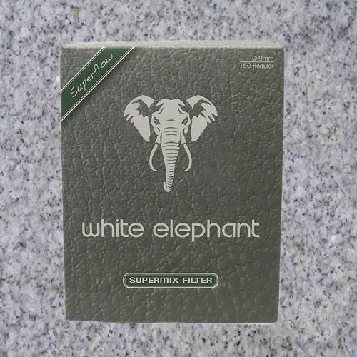 White Elephant 9mm Filters- Supermix - Box of 150