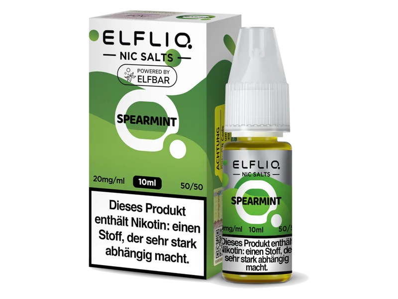 ELFLIQ Spearmint Nikotinsalz Liquid – 10ml Elfbar E-Liquid 10mg/20mg