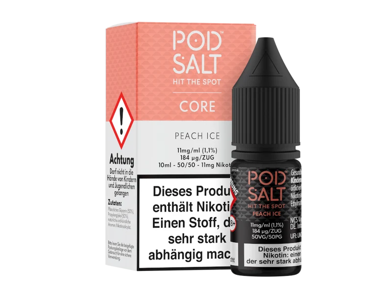 Pod Salt Core Peach Ice Nikotinsalz Liquid