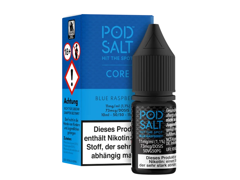 Pod Salt Core Blue Raspberry Nikotinsalz Liquid