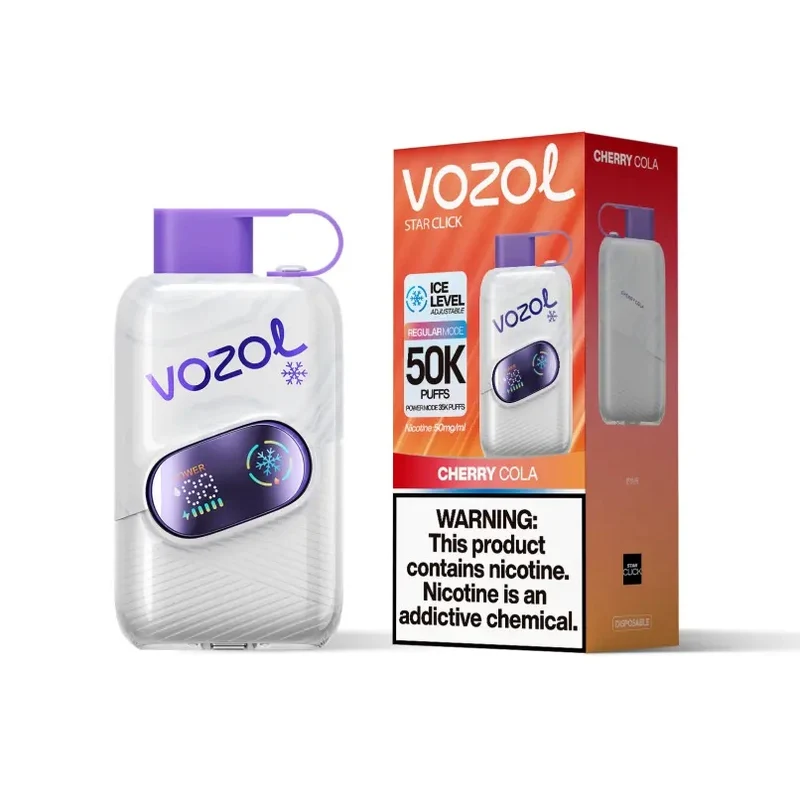 Vozol Star Click 50K Puffs Wiederaufladbares Einweg Kit (50000 Puffs) - 💥 Nehme 4 Zahle NUR 3! + Ab einem Einkauf von 100€ 2 Mystery Gratis💥