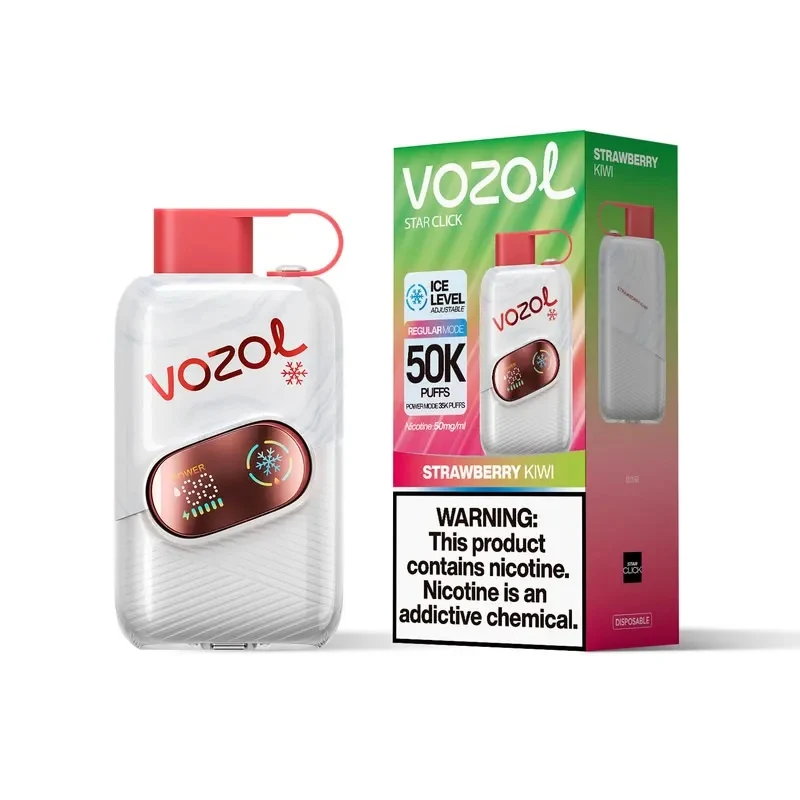 Vozol Star Click 50K Puffs Wiederaufladbares Einweg Kit (50000 Puffs) - 💥 Nehme 4 Zahle NUR 3! + Ab einem Einkauf von 100€ 2 Mystery Gratis💥