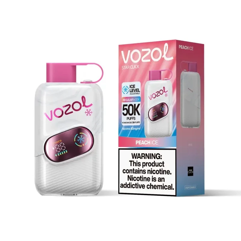 Vozol Star Click 50K Puffs Wiederaufladbares Einweg Kit (50000 Puffs) - 💥 Nehme 4 Zahle NUR 3! + Ab einem Einkauf von 100€ 2 Mystery Gratis💥
