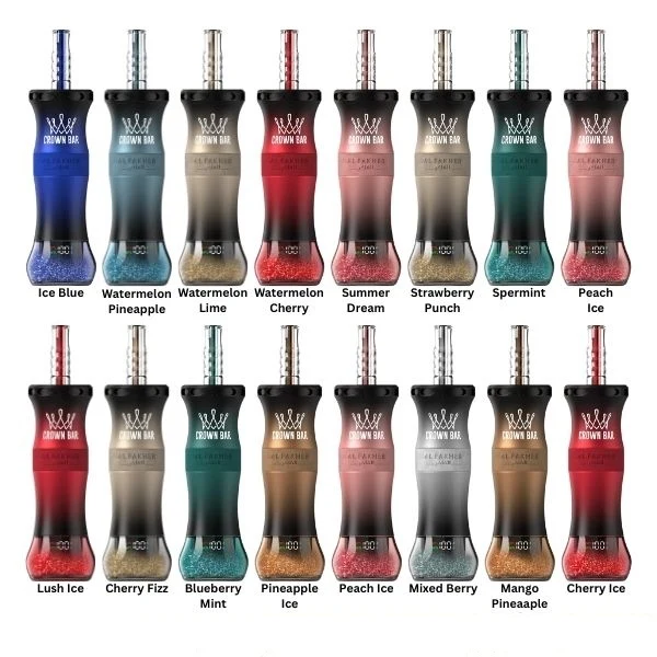 AL Fakher Crown Bar 60K 60000 Puffs E-Hose X Einweg Kit - 💥 Nehme 4 Zahle NUR 3! + Ab einem Einkauf von 100€ 2 Mystery Gratis💥