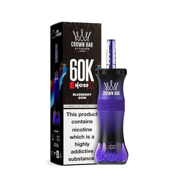 AL Fakher Crown Bar 60K 60000 Puffs E-Hose X Einweg Kit - 💥 Nehme 4 Zahle NUR 3! + Ab einem Einkauf von 100€ 2 Mystery Gratis💥