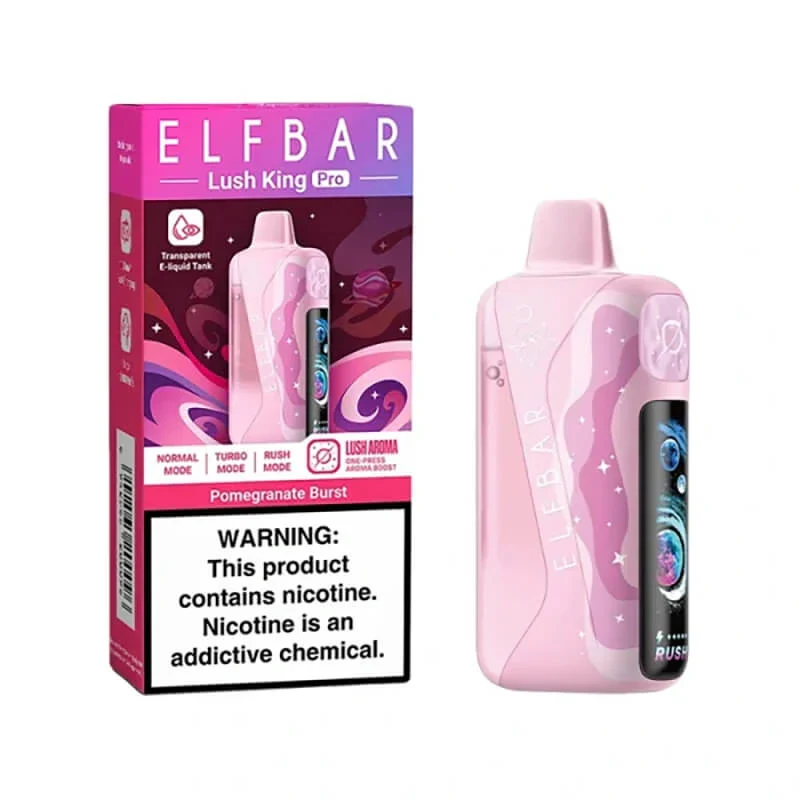 ELF BAR Lush King Pro 40000 40K Puffs Wiederaufladbares Einweg Kit - 💥 Nehme 4 Zahle NUR 3! + Ab einem Einkauf von 100€ 2 Mystery Gratis💥