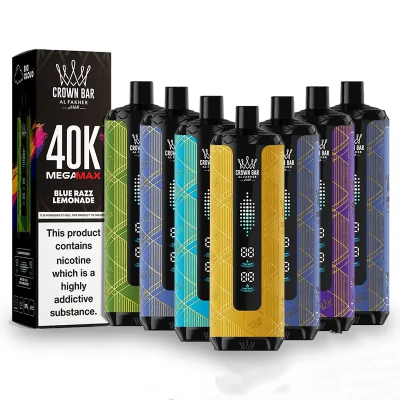 AL Fakher Crown Bar Mega Max 40K 40000 Puffs Einweg Kit - 💥 Nehme 4 Zahle NUR 3! + Ab einem Einkauf von 100€ 2 Mystery Gratis💥