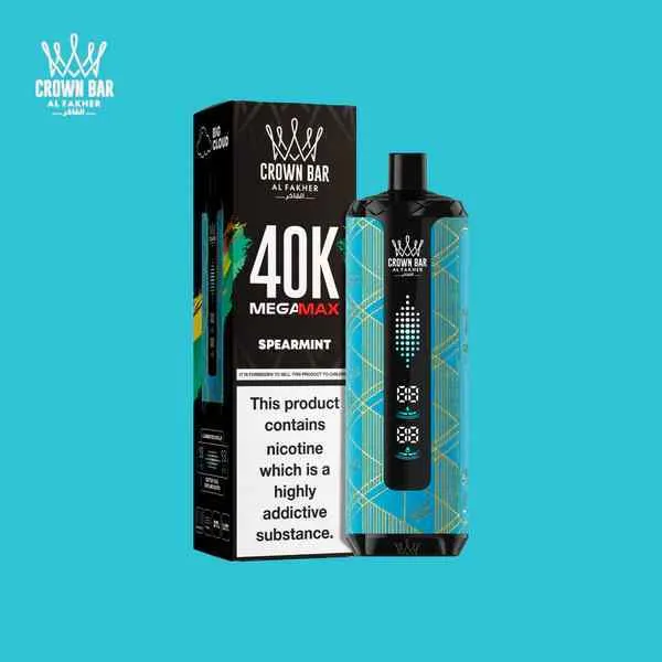 AL Fakher Crown Bar Mega Max 40K 40000 Puffs Einweg Kit - 💥 Nehme 4 Zahle NUR 3! + Ab einem Einkauf von 100€ 2 Mystery Gratis💥
