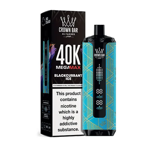 AL Fakher Crown Bar Mega Max 40K 40000 Puffs Einweg Kit - 💥 Nehme 4 Zahle NUR 3! + Ab einem Einkauf von 100€ 2 Mystery Gratis💥