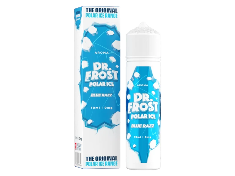 Dr. Frost - Polar Ice - Blue Razz - Longfill Aroma 10ml (60ml Flasche)