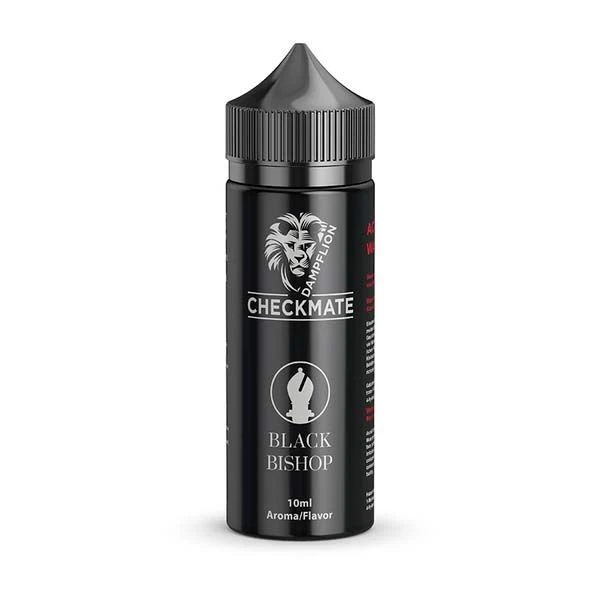 Dampflion Checkmate Longfill - Black Bishop - 10ml Aroma in 120ml Flasche