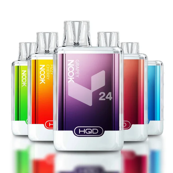 HQD NOOK - Lemon Raspberry Watermelon - Einweg E-Zigarette - ca. 600 Züge