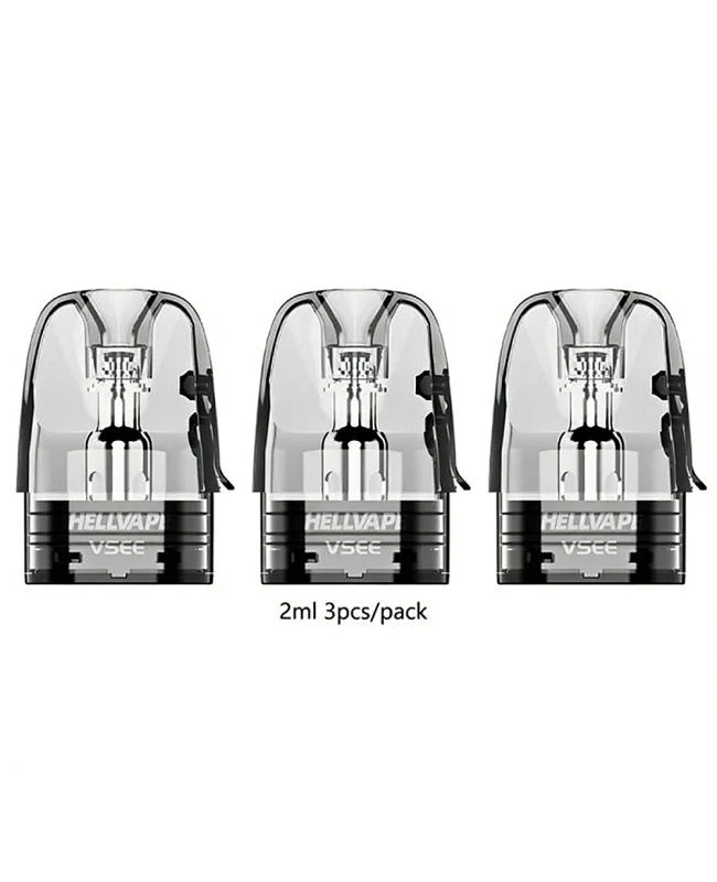 Hellvape Vsee Pod Kartusche 2ml (3 Stück/Packung)