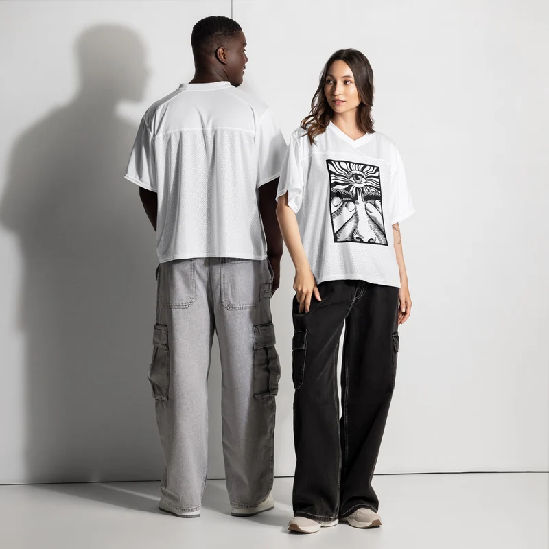I Can See Clearly Boxy-Fußballtrikot