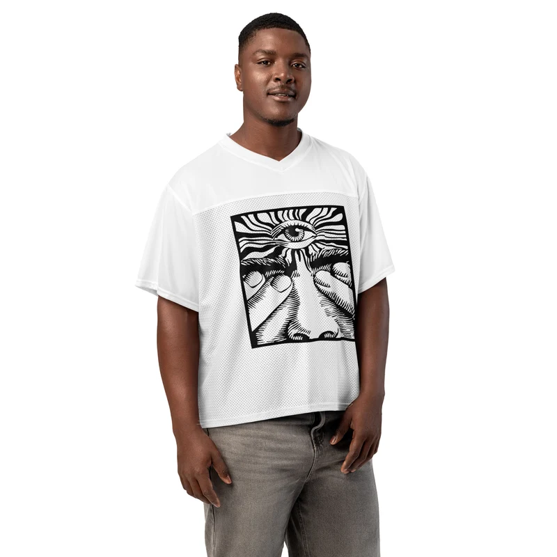 I Can See Clearly Boxy-Fußballtrikot