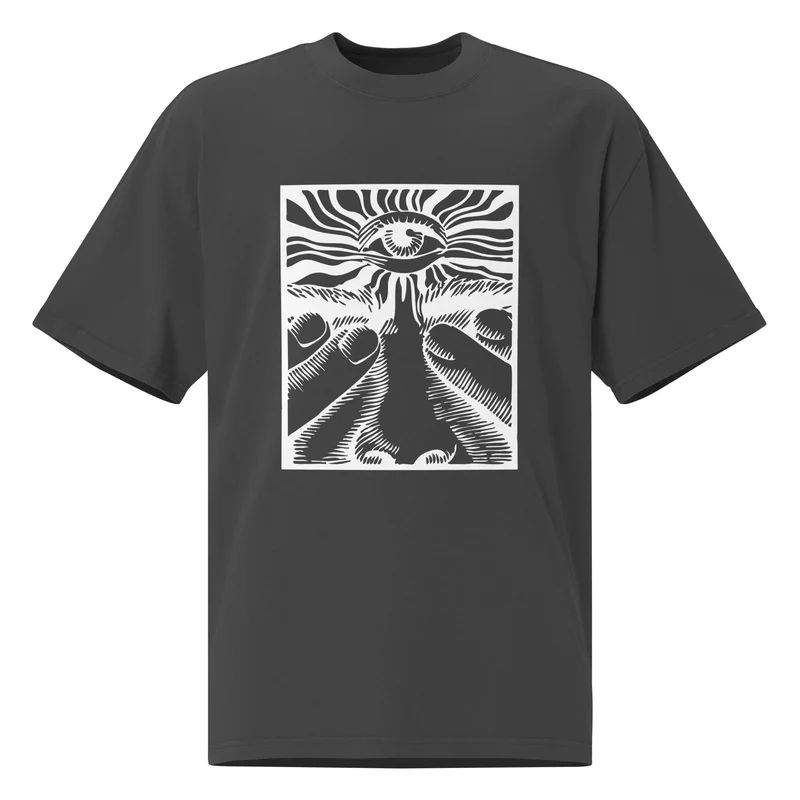 I Can See Clearly Oversized Vintage-T-Shirt
