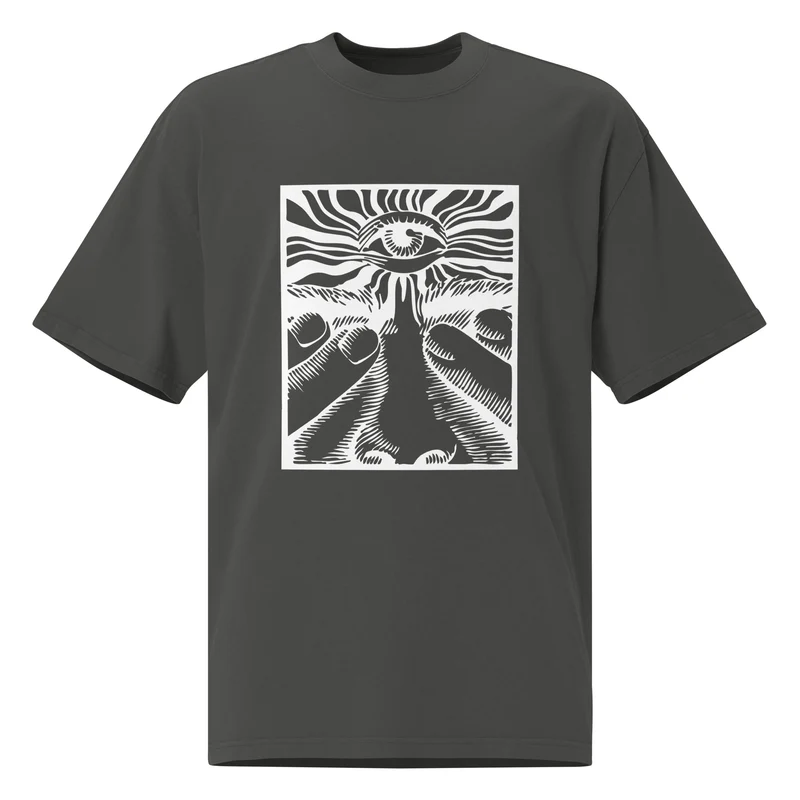 I Can See Clearly Oversized Vintage-T-Shirt