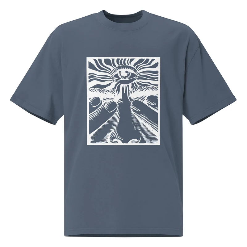 I Can See Clearly Oversized Vintage-T-Shirt