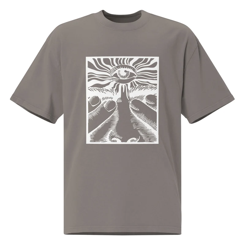 I Can See Clearly Oversized Vintage-T-Shirt