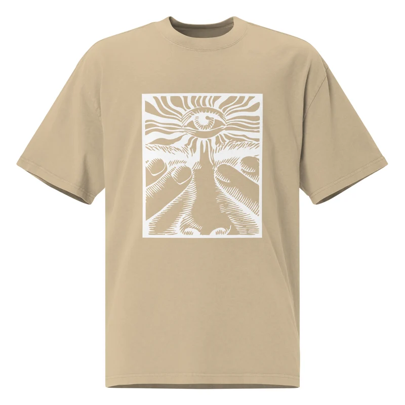 I Can See Clearly Oversized Vintage-T-Shirt