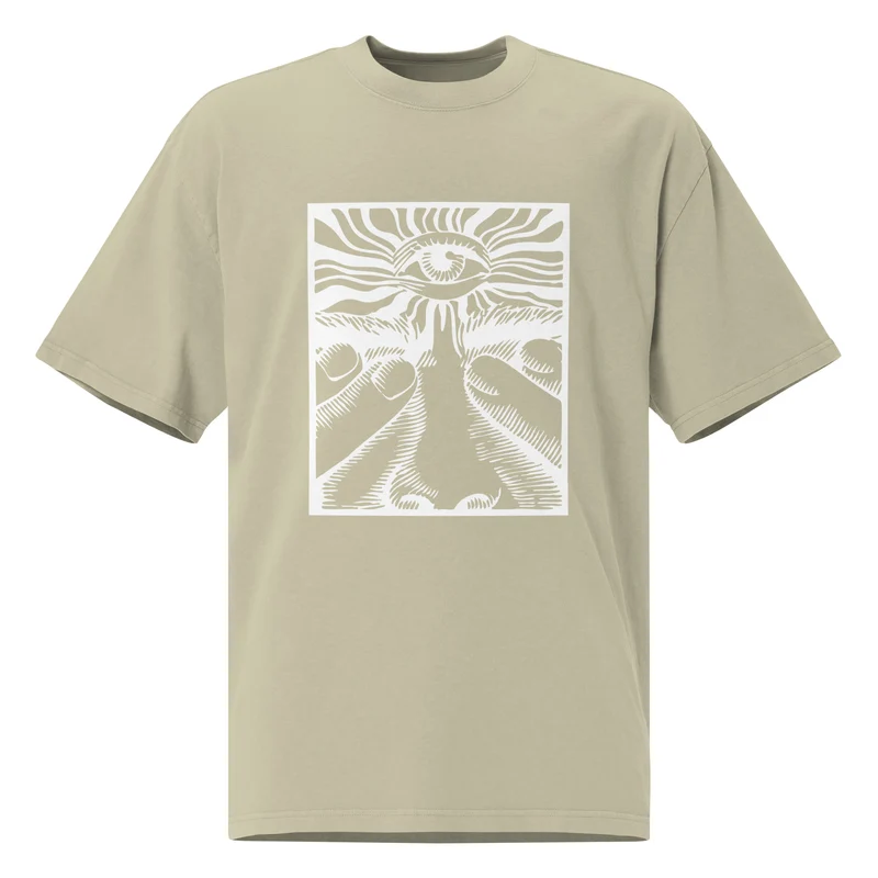 I Can See Clearly Oversized Vintage-T-Shirt