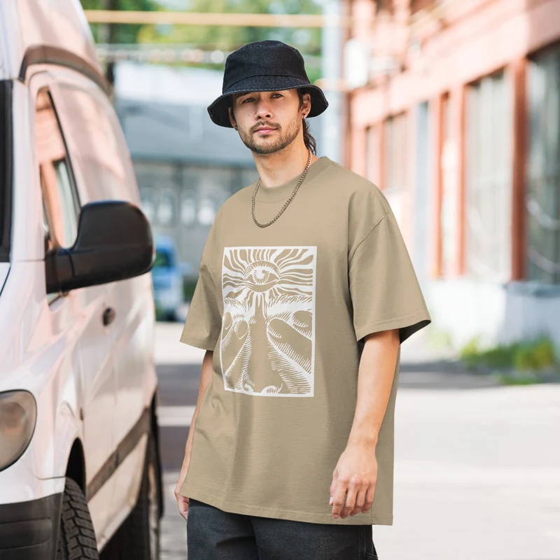 I Can See Clearly Oversized Vintage-T-Shirt