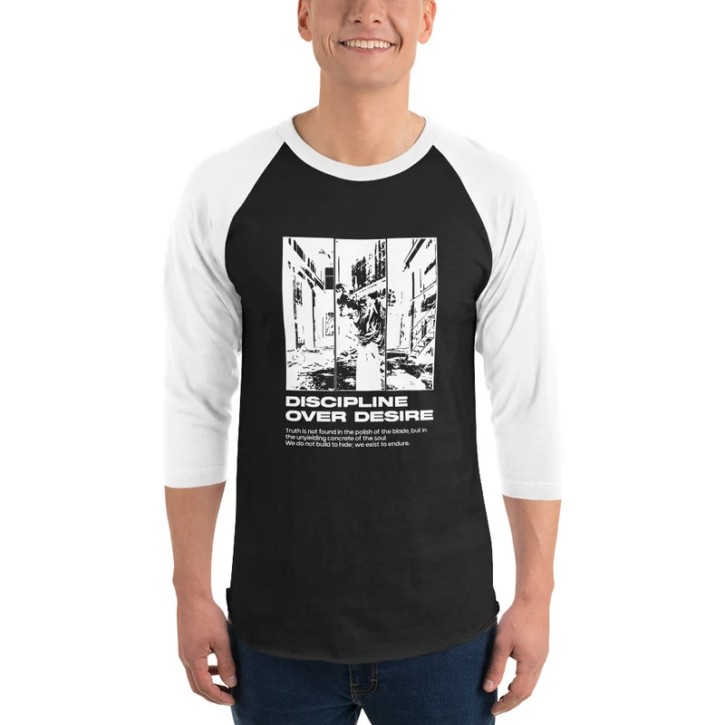 Raglan-Shirt mit 3/4-Ärmeln