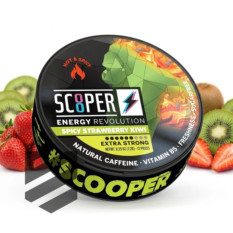 SCOOPER - Spicy Strawberry Kiwi - 7.2g