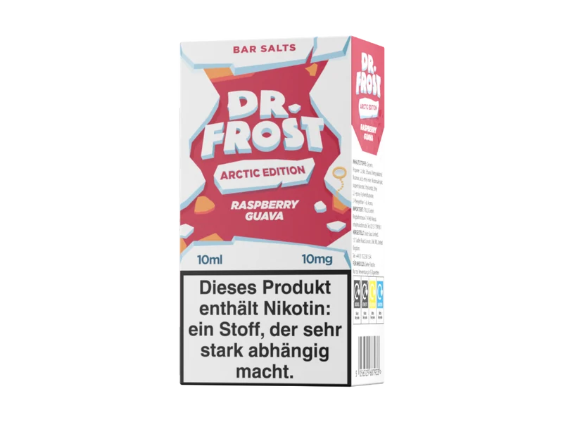 Dr. Frost - Arctic Edition - Raspberry Guava - 10ml Fertigliquid (Nikotinsalz)
