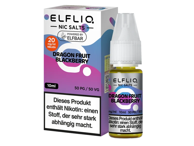ELFLIQ - Dragon Fruit Blackberry - 10ml Fertigliquid (Nikotinsalz)