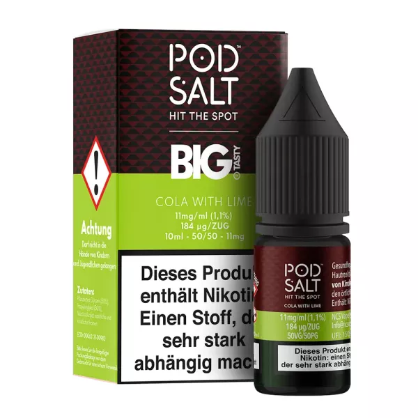Pod Salt XTRA Cola with Lime 20mg 10ml