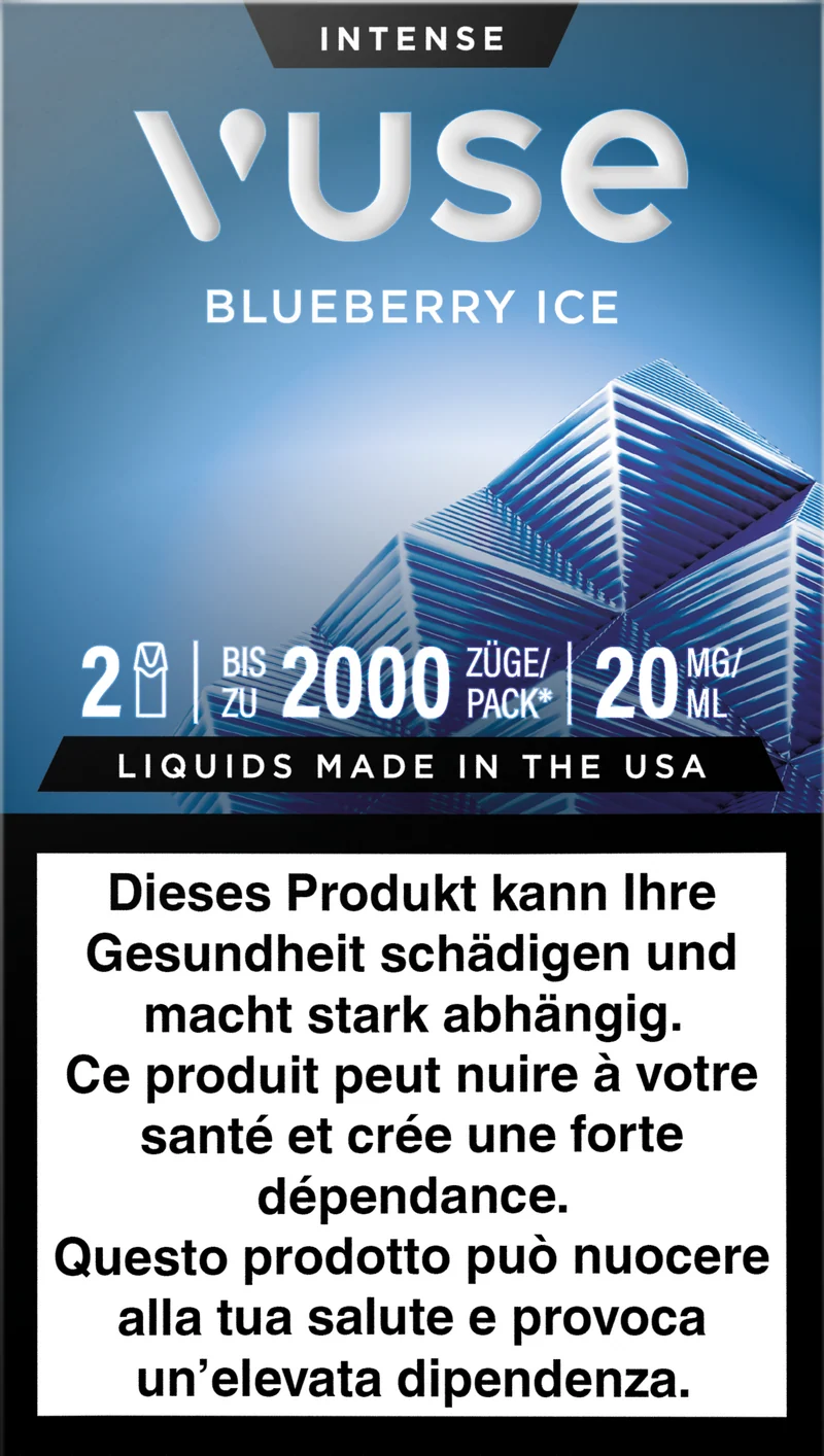 Vuse Pod Blueberry Ice 20mg 2pods