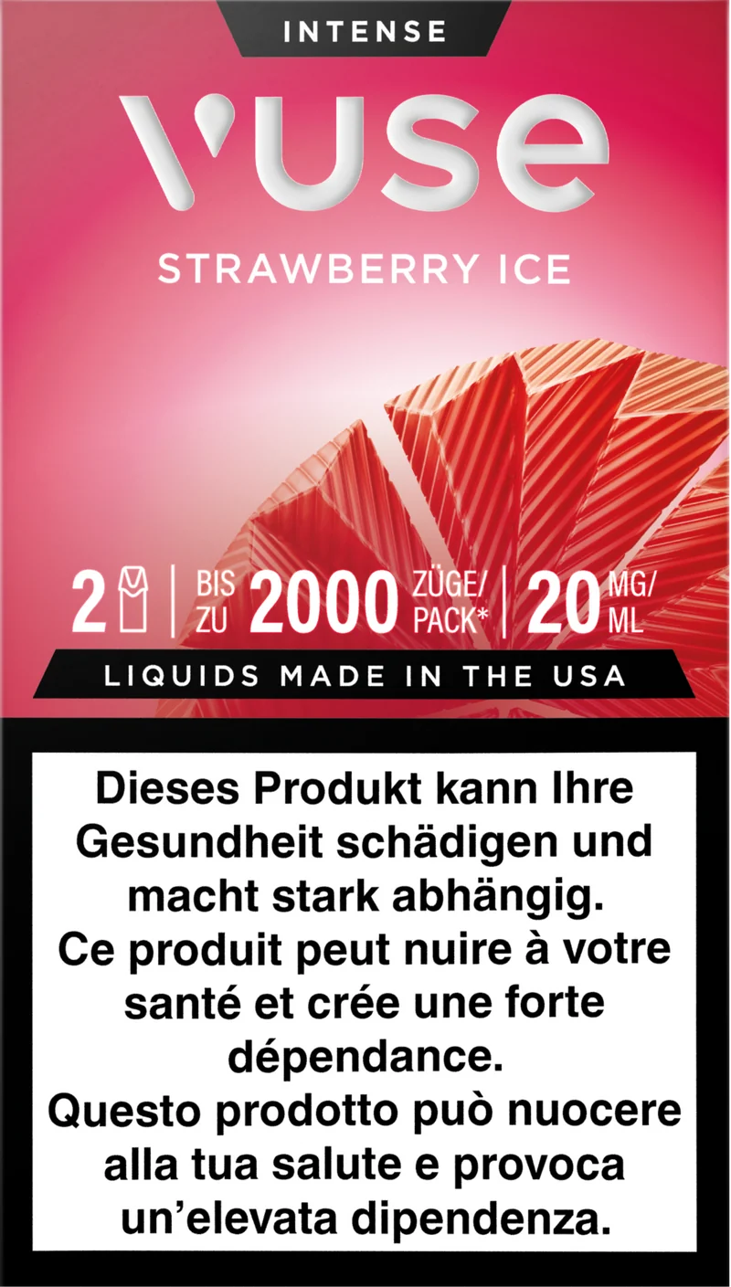 Vuse Pod Strawberry Ice 20mg 2pods