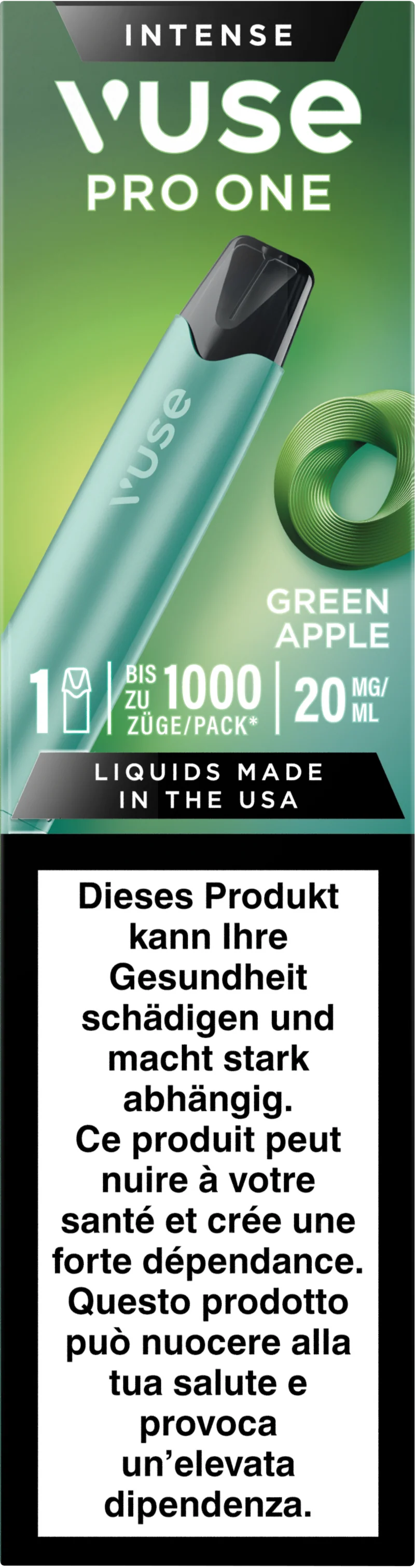 Vuse Pro One Pen Green Apple 20mg