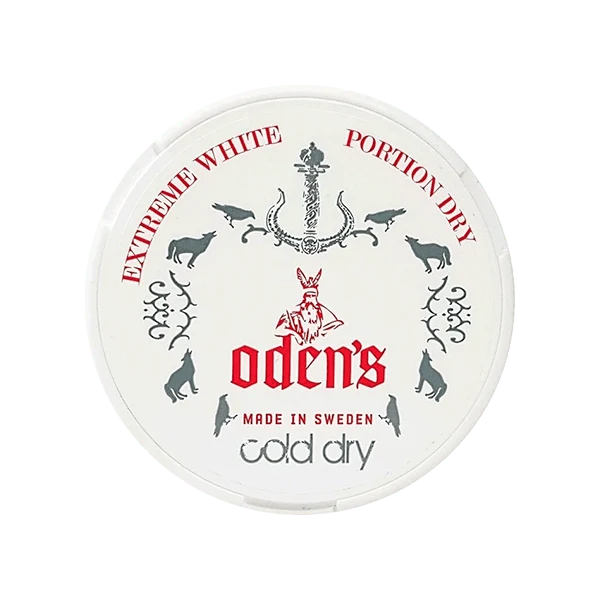 Odens Cold Extreme White Dry 18MG