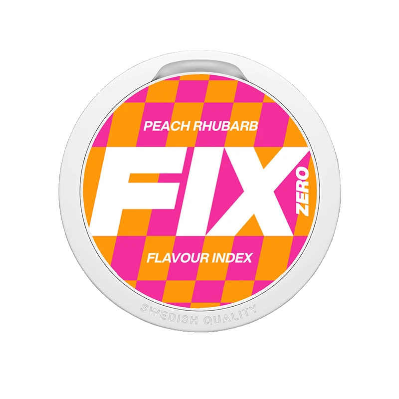 Fix Zero Peach Rhubarb